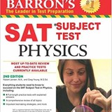 BARRON'S SAT Subject Test Physics 2nd edition
