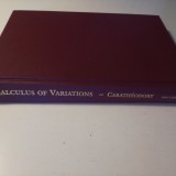 Calculus of variations and partial differential equations of the first order