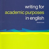 Writing for academic purposes in english